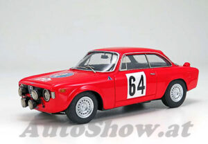 Alfa Romeo GTA „Autodelta“, Rally Korsika / Tour de Corse 1965, Masoero / Maurin, # 64