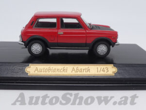 Autobianchi Abarth A 112, rot – schwarz / red – black