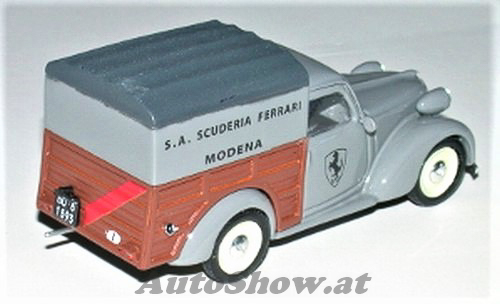 „Scuderia FERRARI“ Fiat 1100 BLR Topolino, Service- und Assistenz-Fahrzeug / service car