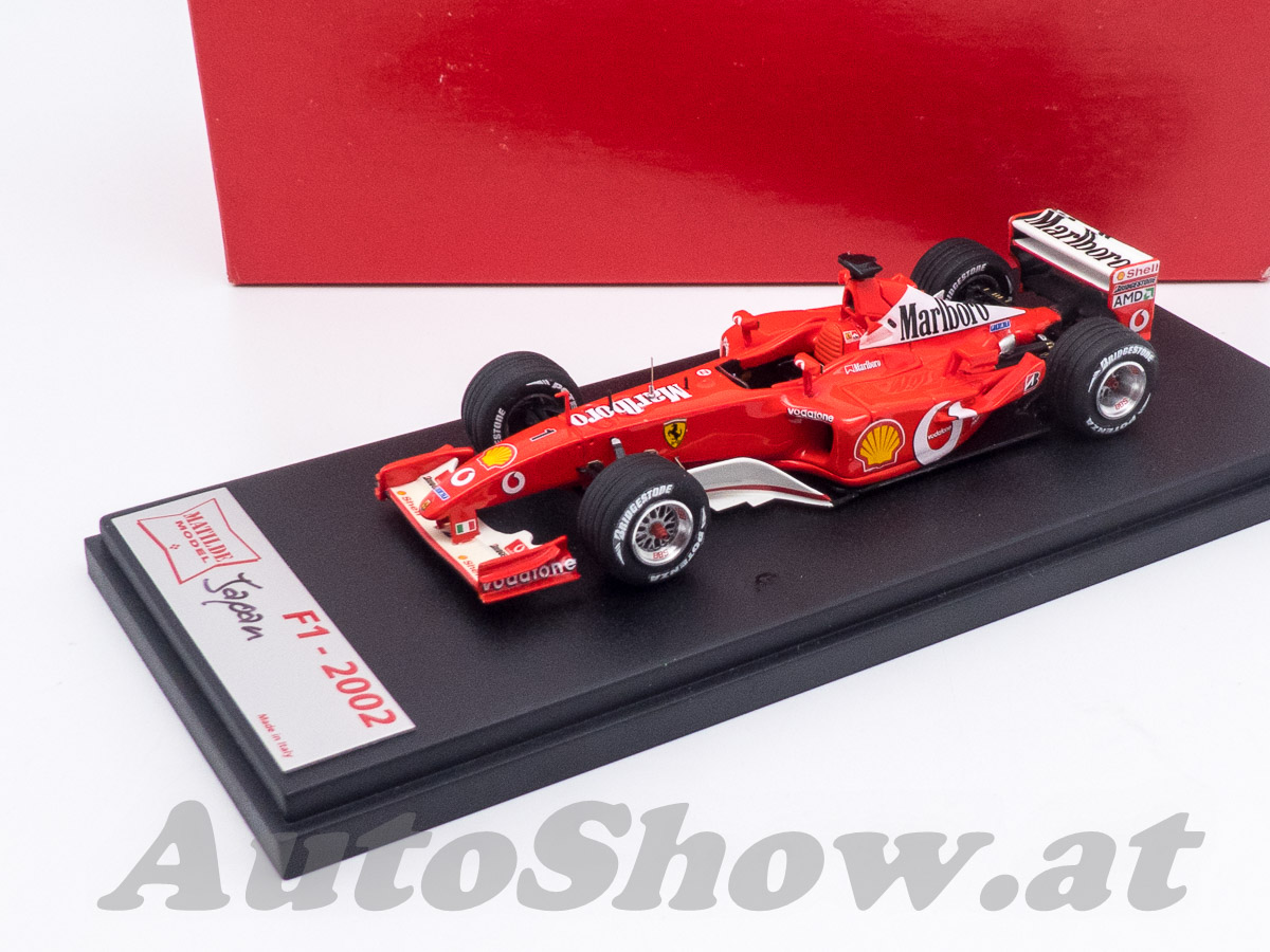 Ferrari F1- 2002 V10 „Marlboro“, 1° Sieger / winner GP Suzuka, Japan 2002, Michael Schumacher, # 1