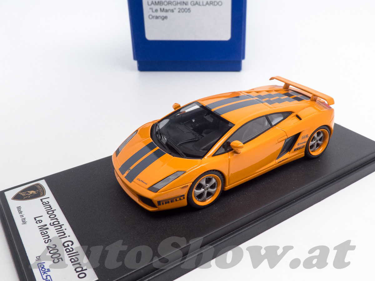 Lamborghini Gallardo „Le Mans“ tuned version, 2005, orange mit schwarzen Streifen / orange with black stripes