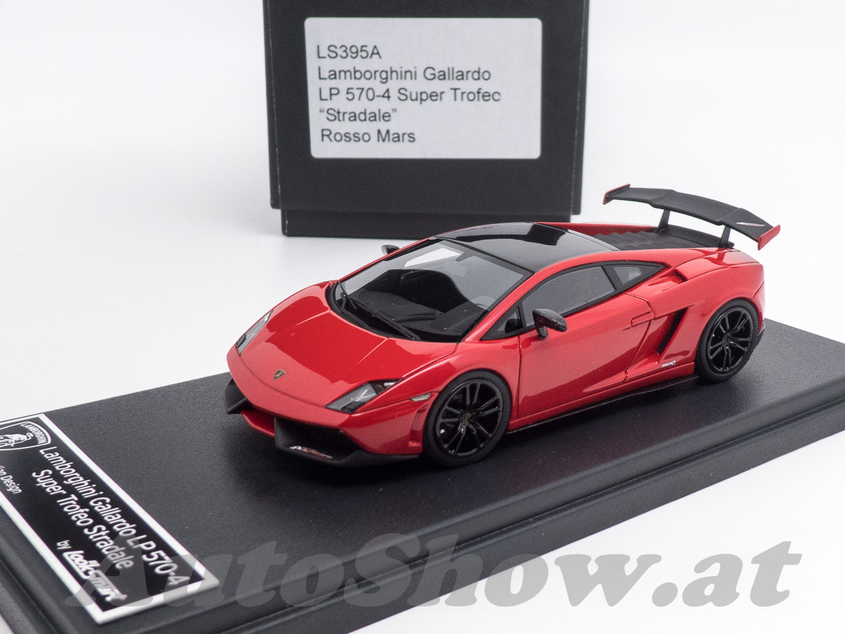 Lamborghini Gallardo Super Trofeo LP 570-4, street version, rosso mars, rot – schwarz / red – black