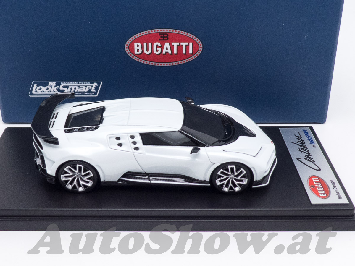 Bugatti Centodieci, 2019, ORIGINALFARBE: weiß quartz metallic / ORIGINAL COLOR: white quartz metallic