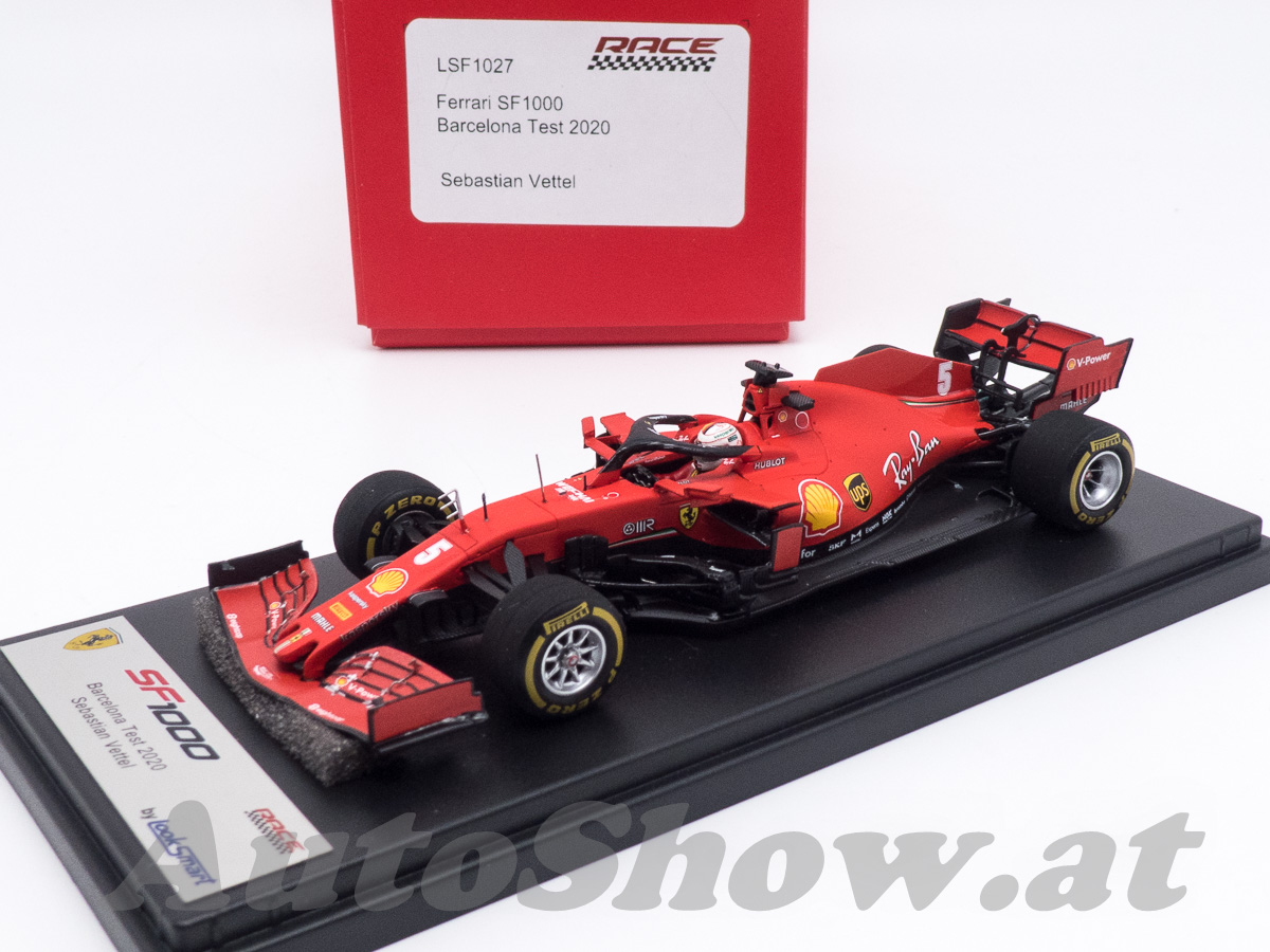 F1 Ferrari SF 1000, Test Version Barcelona 2020, Vettel, # 5