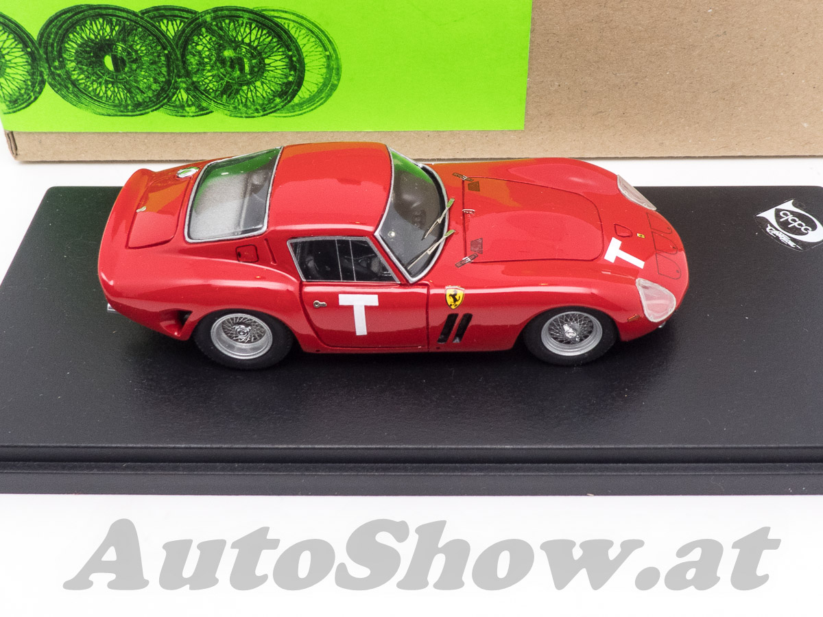 Ferrari 250 GTO, chassis 3413GT, Test Car “T”, Floriopoli 1962, Phil Hill / Mauro Forghieri