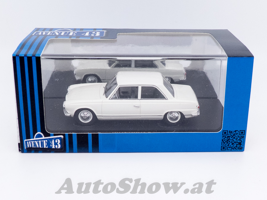 Mercedes W118 / W119 2door Prototype, 1960, weiß / white