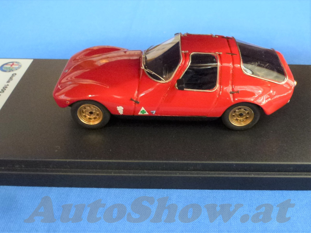 Alfa Romeo Giulia Vico Prototipo, 1965, rot / red