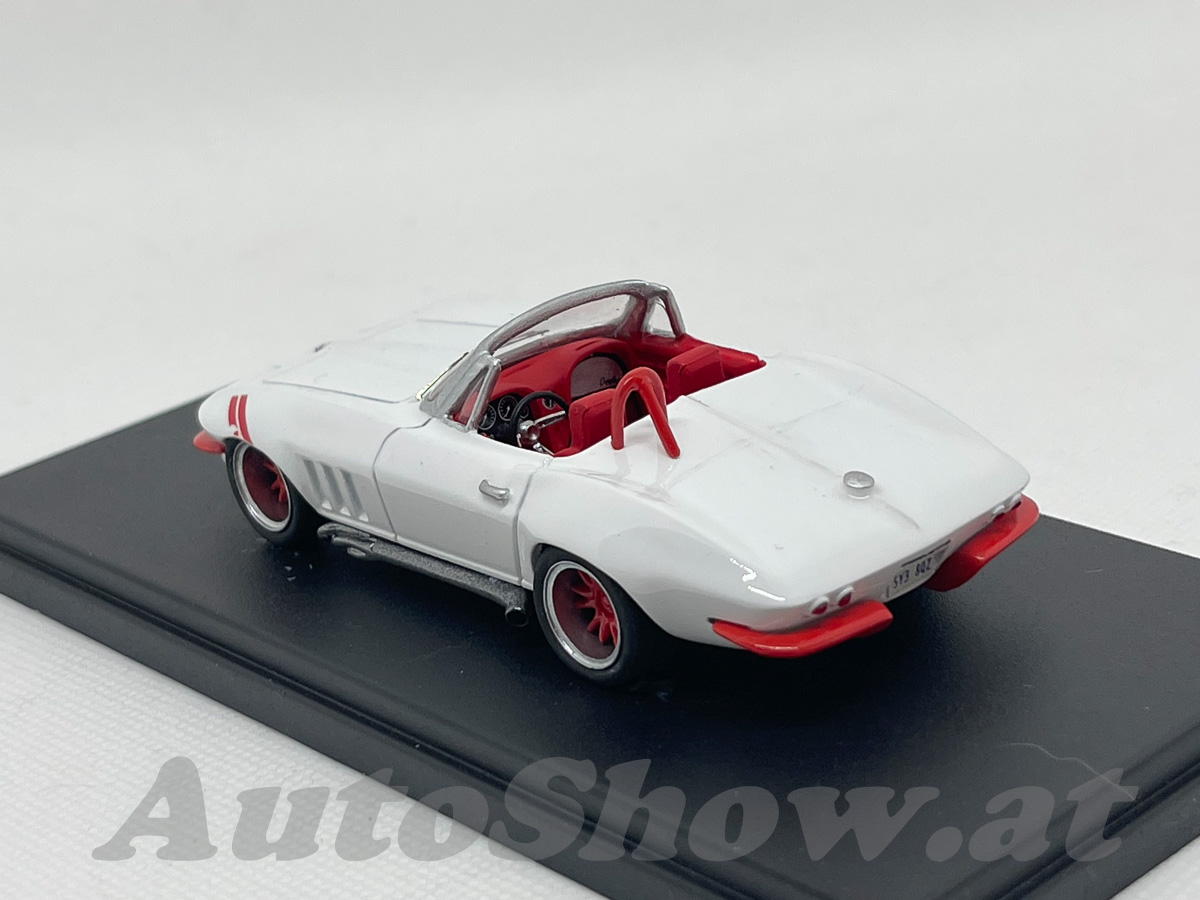Corvette C2 Stingray Roadster Rollbar “wide body” 1965, rot / red