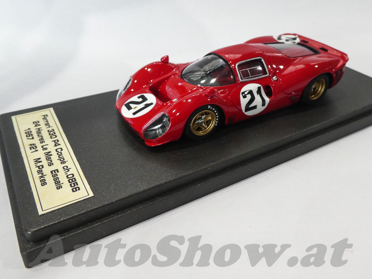 Ferrari 330P4 Coupé, chassis 0856, Test Version Le Mans 1967, Parkes, # 21