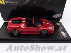 Ferrari Scuderia Spider 16M, rot mit ital. Flaggenstreifen / red with Italian flag stripes - this is the FIRST model of BBR “C Serie” ! – Bild 3