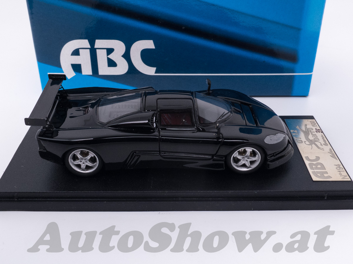 Sbarro GT 12 Coupé, Mercedes 6Litre V12 powered, 2000, schwarz / black (Sale – normal 249-!)