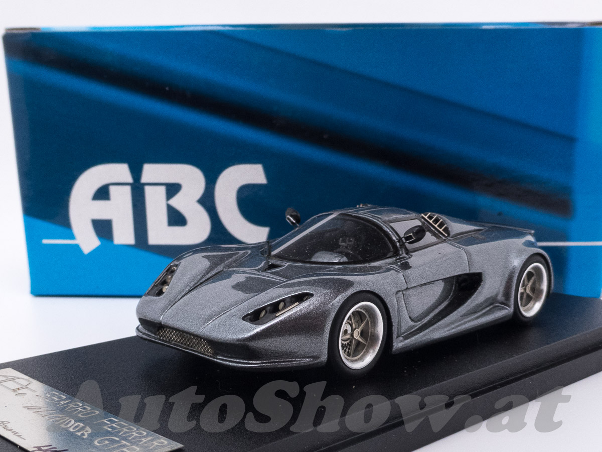 Ferrari 348 powered Sbarro Alcador GTB Coupé, antrazith metallic (SALE – normal 249-!)