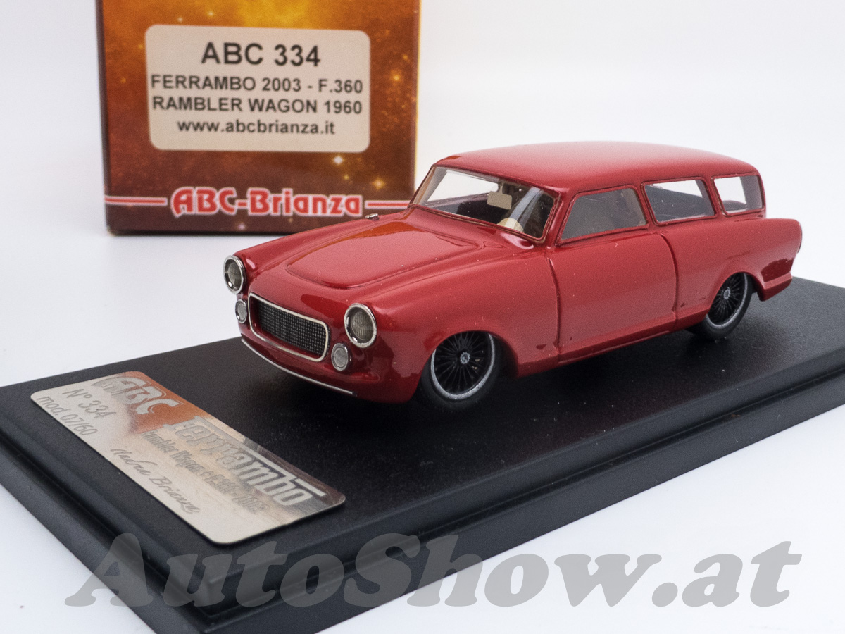 Ferrari 360 powered “Ferrarambo” EINZELSTÜCK basierend auf einem 1960er-Rambler (SALE – normal 249-!)