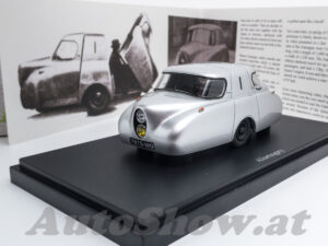 Alamagny, französischer Kleinwagen mit ungewöhnlichem vorne und hinten gleichem Design ! silber / silver – Bild 2