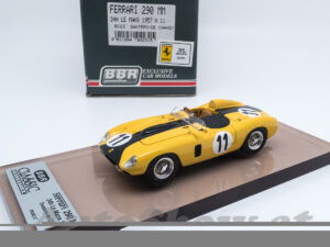 Ferrari 290 MM-C V12 “Ecurie Nationale Belge”, 24H Le Mans 1957, Swaters / de Changy, # 11