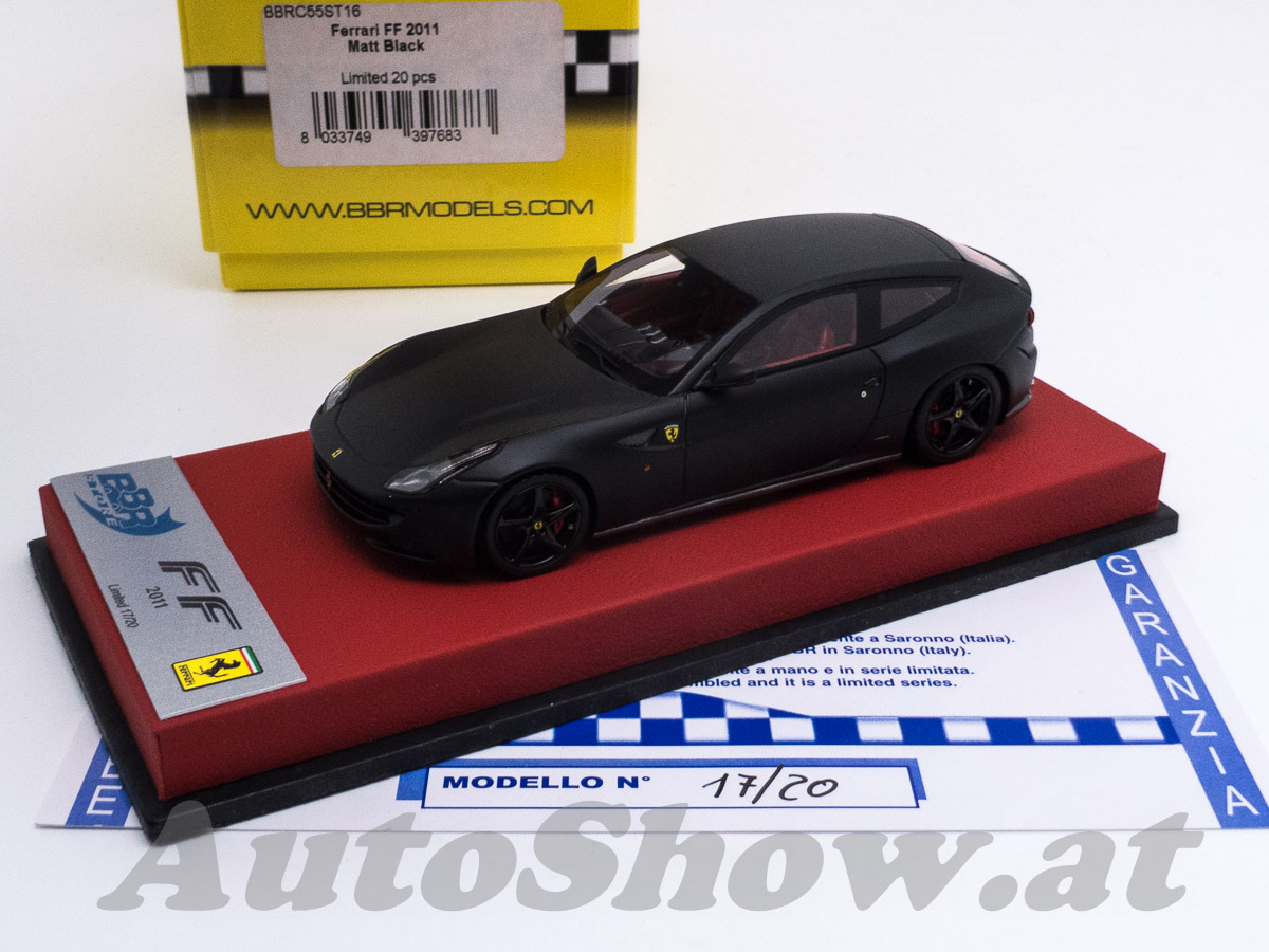 Ferrari FF, 2011, matt schwarz / black matt