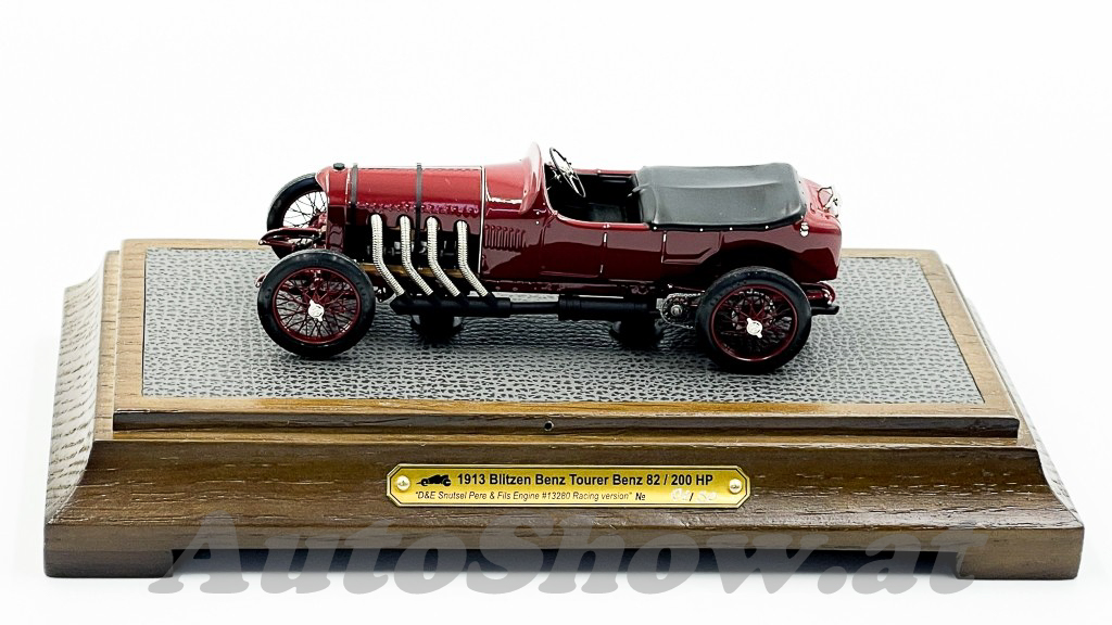 Mercedes-Benz “Blitzen Benz” Tourer 82/200HP, 21.5 Liter (!!) Motor, chassis 13280 Karosserie von D&E Snutsel Pere & Fils, Brüssel, Belgien, Sport Version, 1913, offen