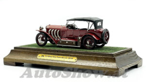 Mercedes-Benz “Blitzen Benz” Tourer 82/200HP, 21.5 Liter (!!) Motor, chassis 13280 Karosserie von D&E Snutsel Pere & Fils, Brüssel, Belgien, Touring Version, 1913, geschlossen mit zusätzlichen seitl. Koffern und Reserverädern – Bild 3