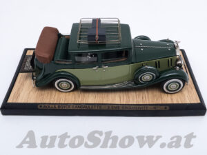 Rolls-Royce Phanrom III open Landaulet, chassis 3BU174 by Barker, 1936, mit ECHT-LEDER Sitzen + Leder-Faltdach + offenem Werkzeugkasten, dkl-grün - hellgrün / REAL LEATHER seats + folded roof + open toolbox, dark green - light green – Bild 3
