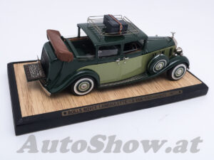 Rolls-Royce Phanrom III open Landaulet, chassis 3BU174 by Barker, 1936, mit ECHT-LEDER Sitzen + Leder-Faltdach + offenem Werkzeugkasten, dkl-grün - hellgrün / REAL LEATHER seats + folded roof + open toolbox, dark green - light green – Bild 5