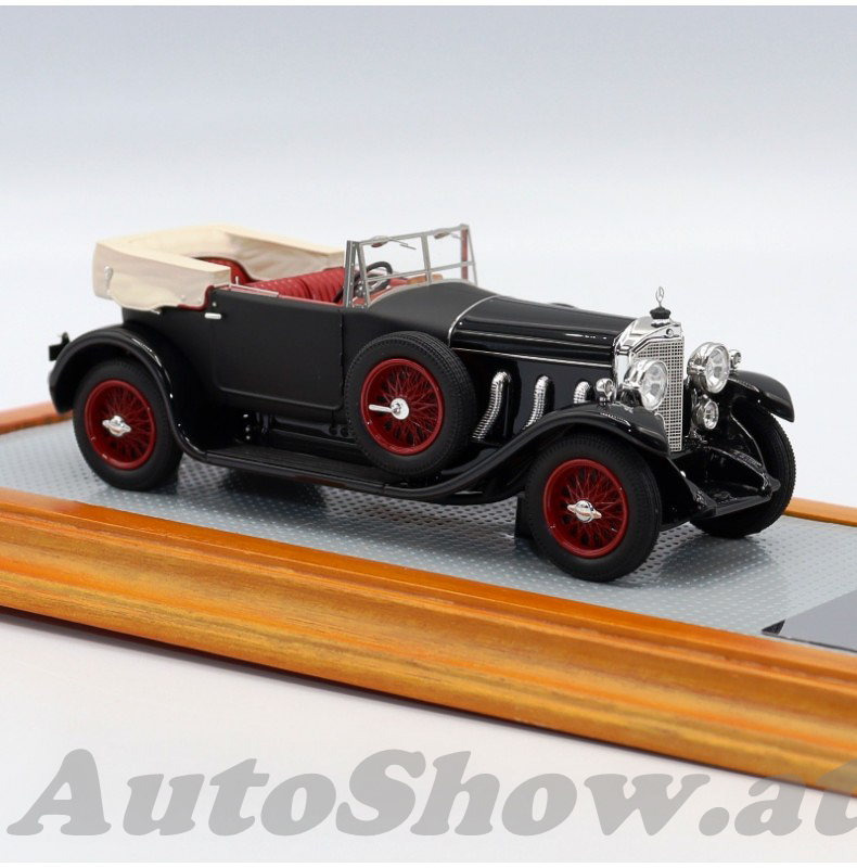 Mercedes 630 K, Sports-Tourer, chassis 32019 by Harrington, GB, original car, 1927, schwarz – offen / black – open