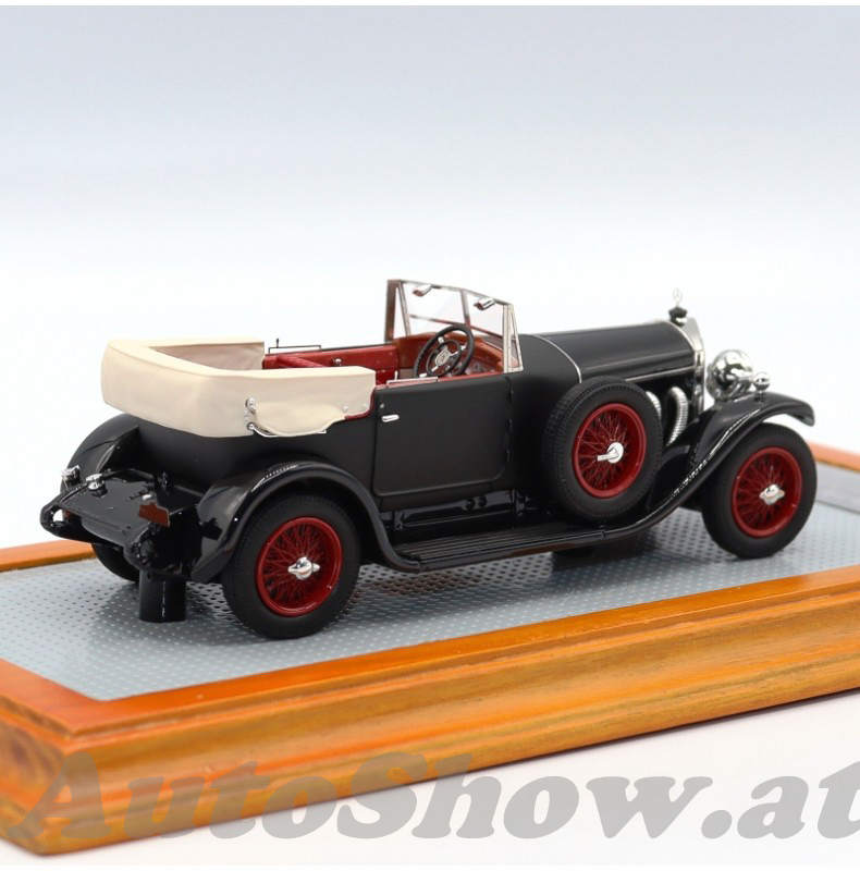Mercedes 630 K, Sports-Tourer, chassis 32019 by Harrington, GB, original car, 1927, schwarz – offen / black – open