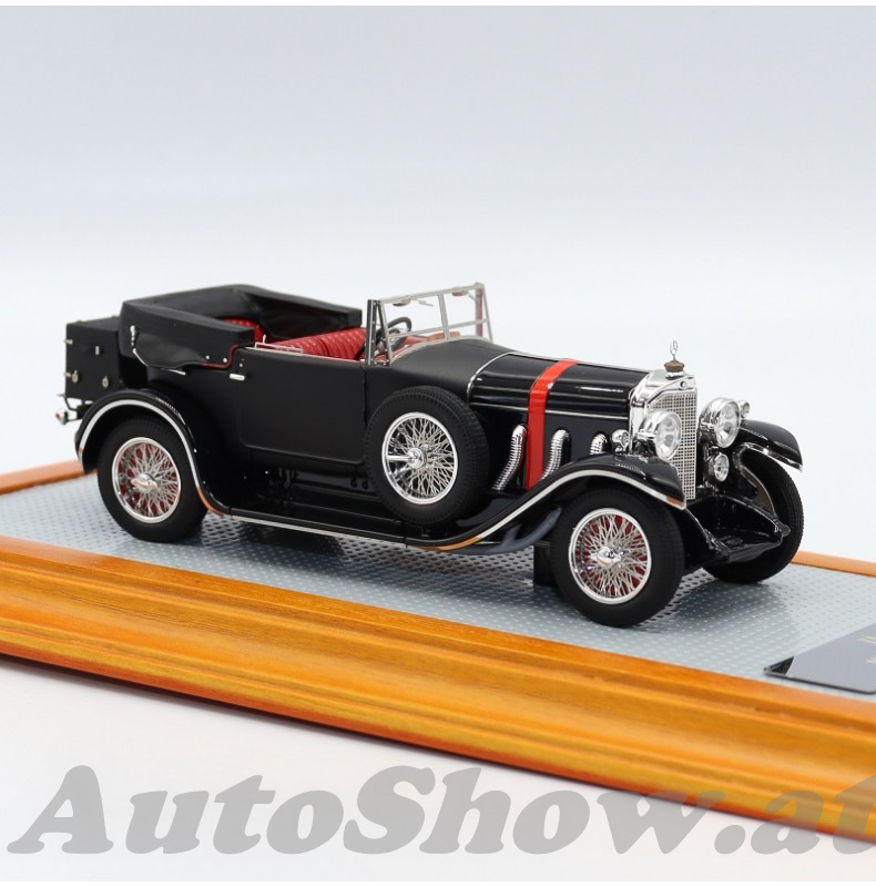 Mercedes 630 K, Sports-Tourer, chassis 32019 by Harrington, GB, restored car, 1927, schwarz – offen / black – open