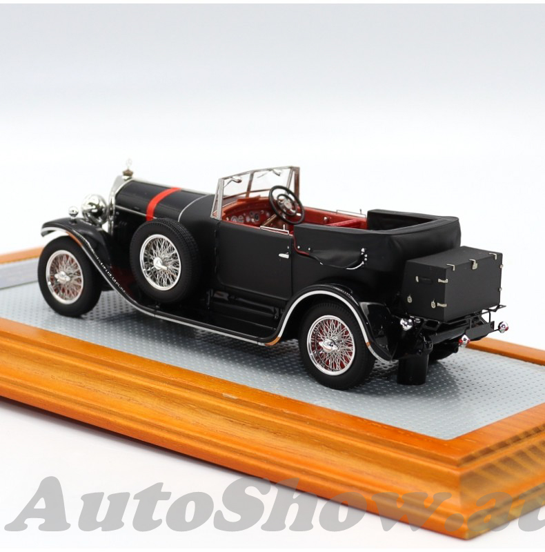 Mercedes 630 K, Sports-Tourer, chassis 32019 by Harrington, GB, restored car, 1927, schwarz – offen / black – open