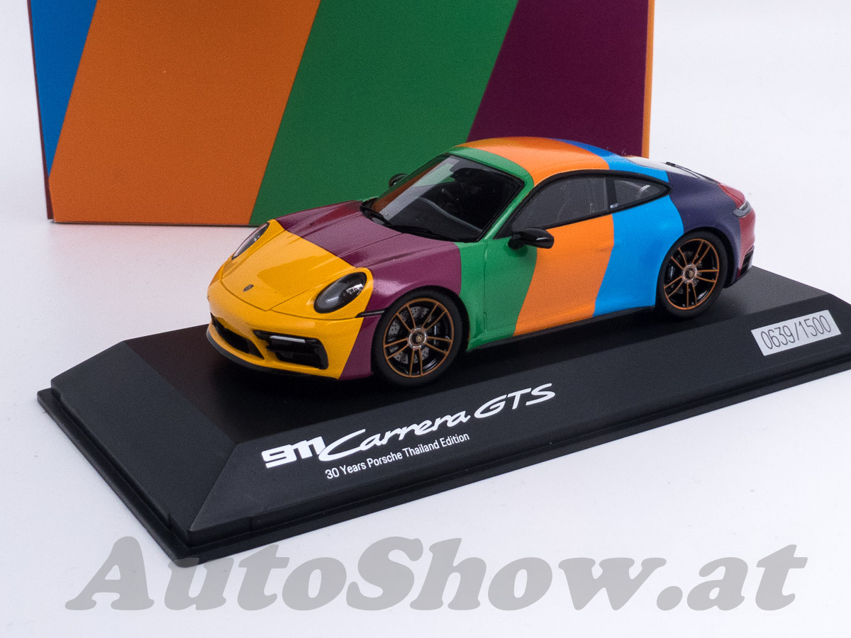 Porsche 911 Carrera GTS „30 Jahre Porsche Thailand“, 2021, bunt / colorful