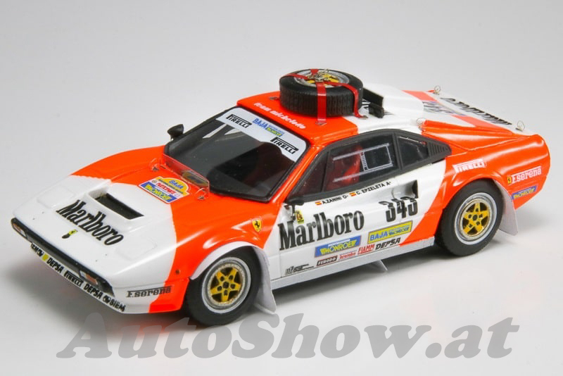 Ferrari 308GTB Prototype by Michelotto „Marlboro“, Baja Aragon, Spain, 1985, Zanini, # 343