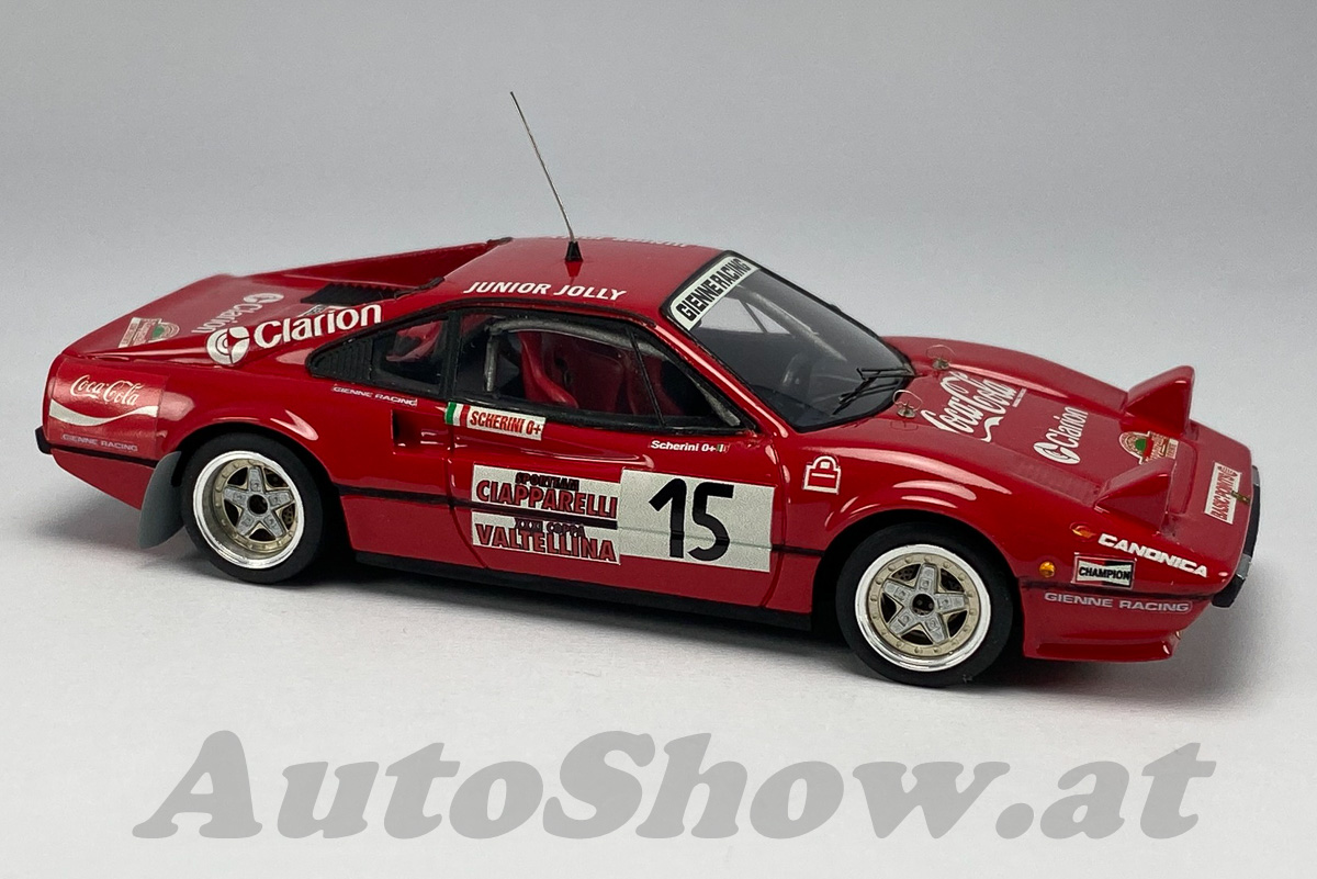 Ferrari 308GTB Group B, Rally Coppa Valtellina 1985, Gussoni / Schierini, # 15