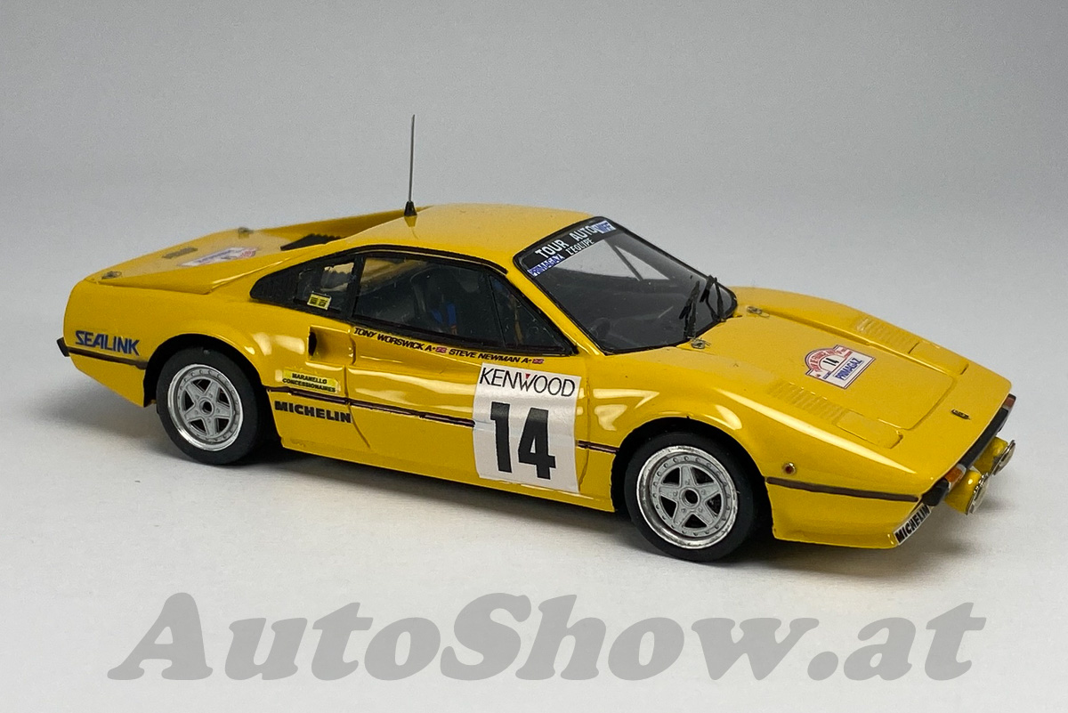 Ferrari 308GTB Group B, Tour de France 1985, Worswick / Newman, # 14