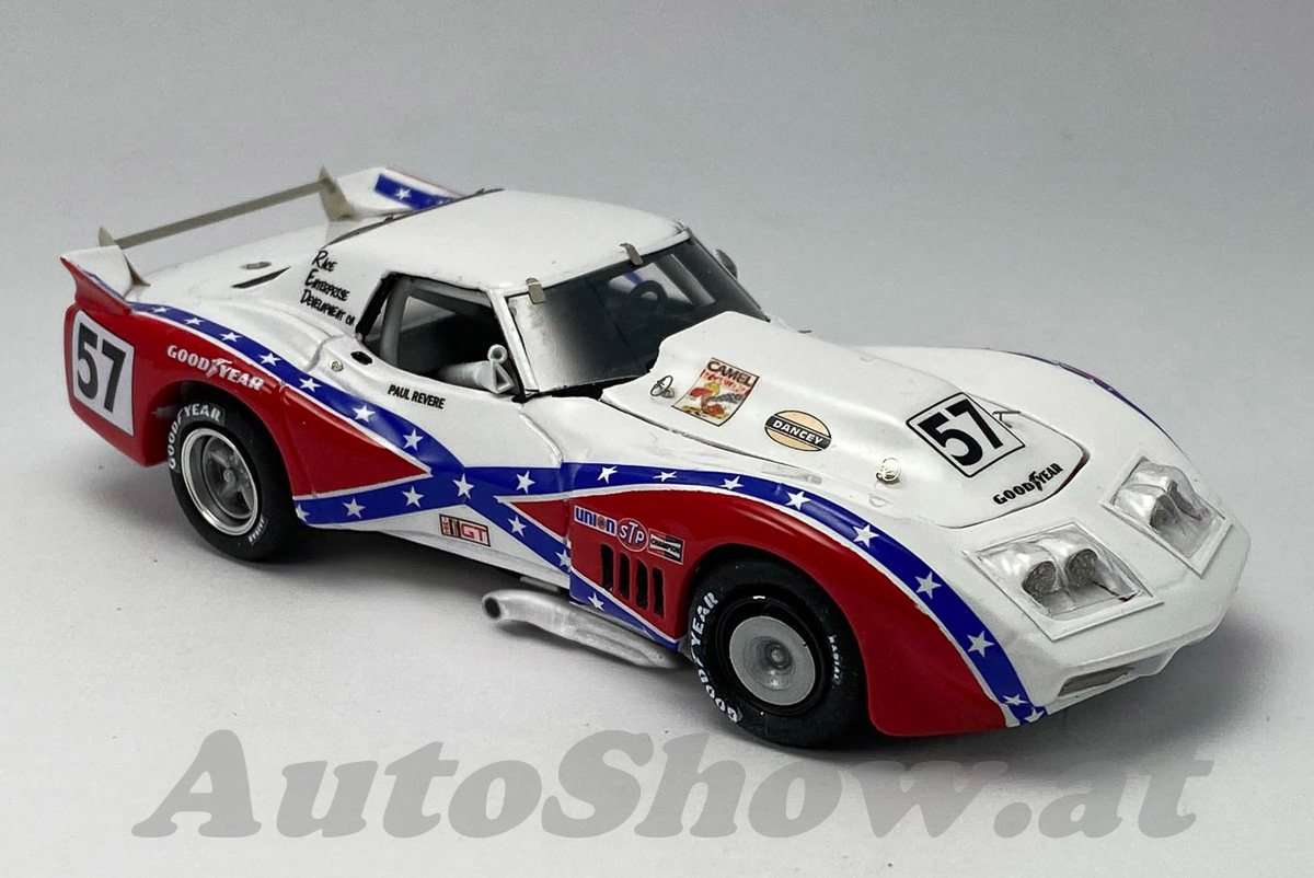 Corvette C3 by Greenwood, Paul Revere 250 Daytona 1974, Heinz, # 57