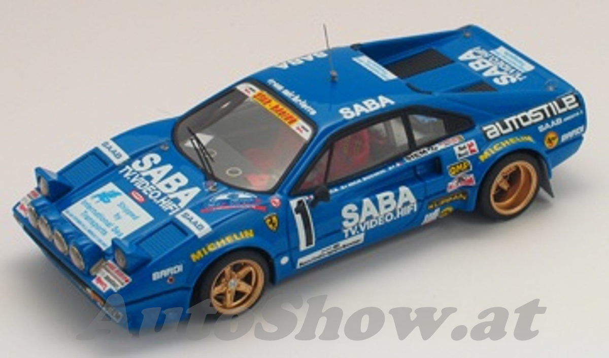 Ferrari 308GTB Group 4, 1° winner Mille Miglia 1983, Busseni / Ciocca , # 1