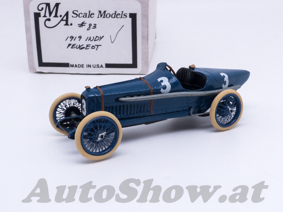 Peugeot, 1° Sieger / winner 500miles Indianapolis 1919, Howdy Wilcox, # 3