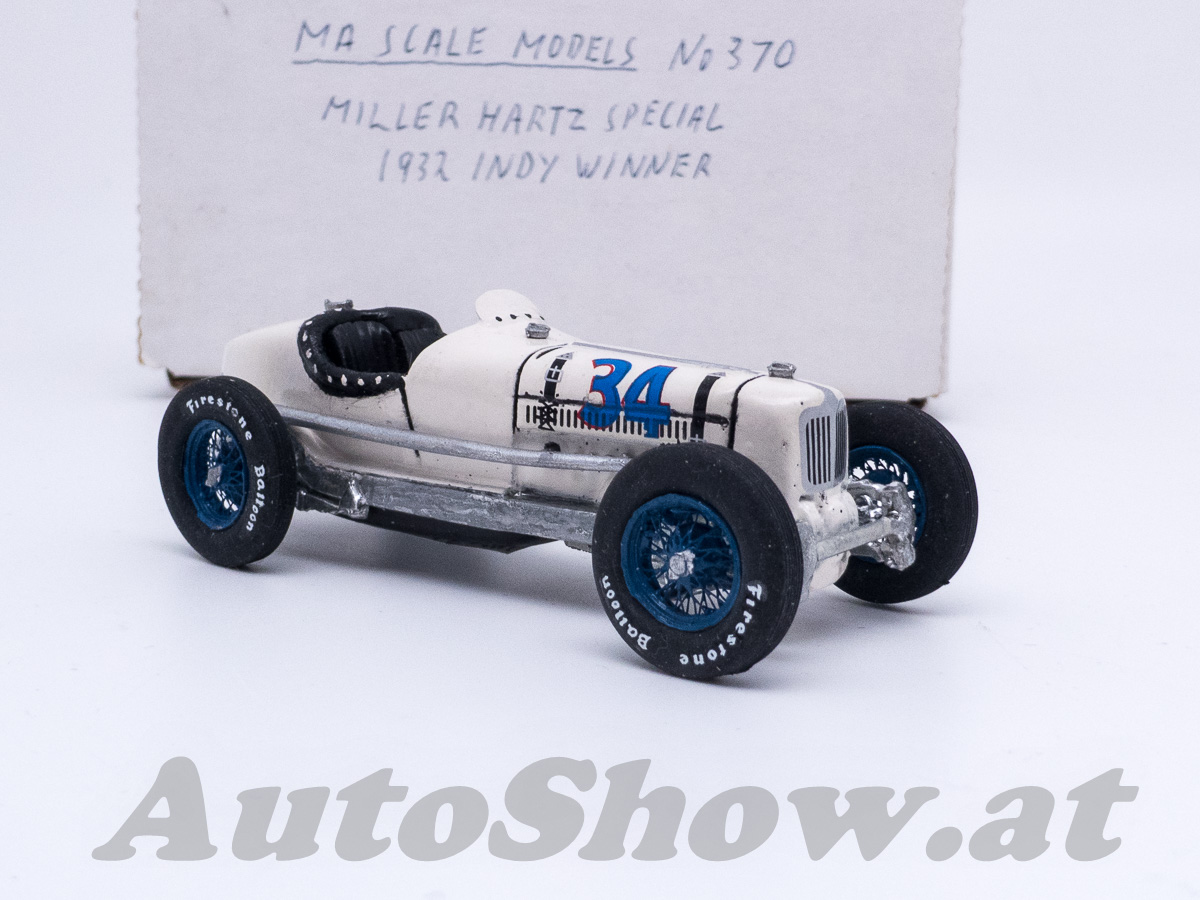 Miller „Hartz Special“, 1° Sieger / winner 500miles Indianapolis 1932, Fred Frame, # 34