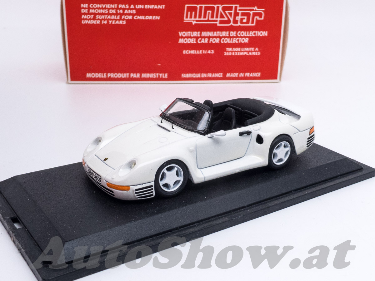 Porsche 959 Cabriolet by Auto Becker, Düsseldorf, weiß / white