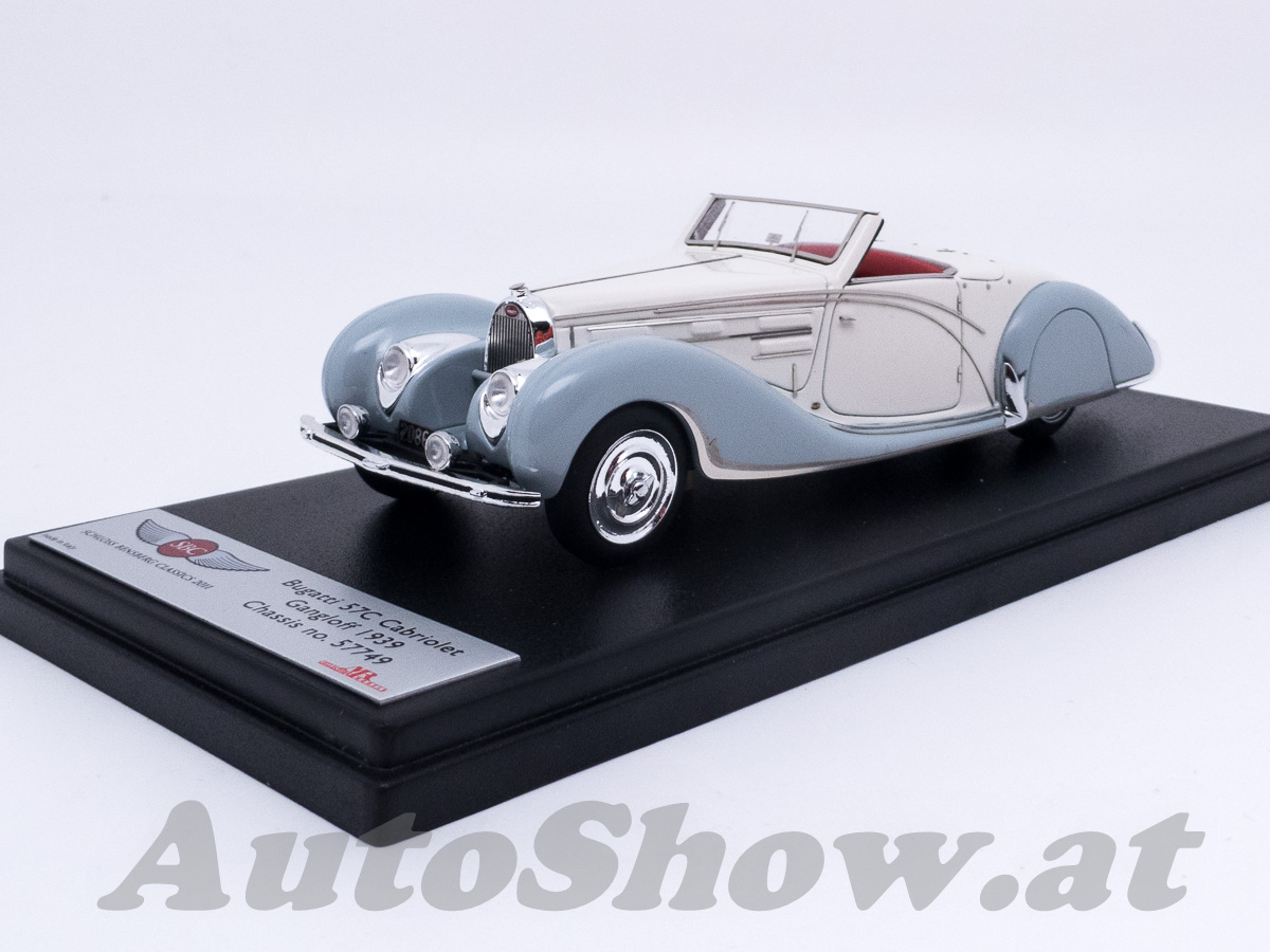 Bugatti 57C Cabriolet, chassis 57749 by Gangloff, 1939 – SONDERMODELL exklusiv für die Schloß Bensberg Classic 2011