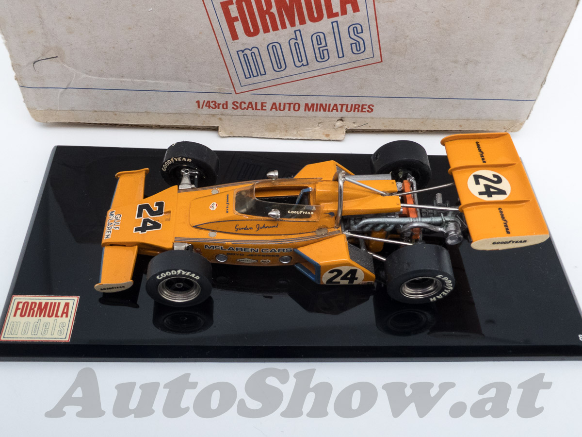 McLaren M16B Offenhauser, 500miles Indianapolis 1972, Gordon Johncock, # 24