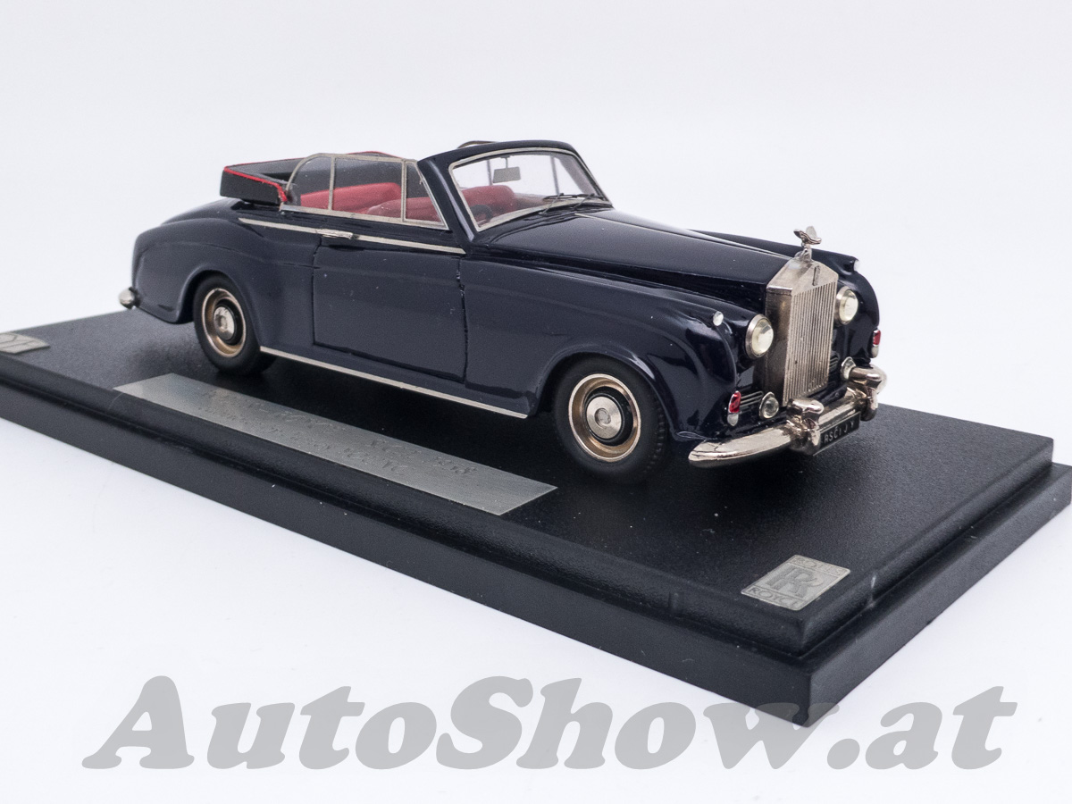 Rolls-Royce Silver Cloud I open Convertible by James Young, 1958, dunkelblau / dark blue