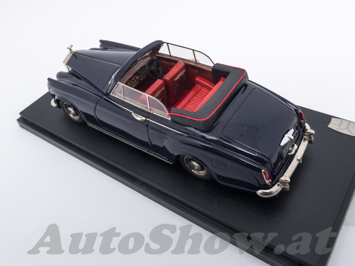 Rolls-Royce Silver Cloud I open Convertible by James Young, 1958, dunkelblau / dark blue