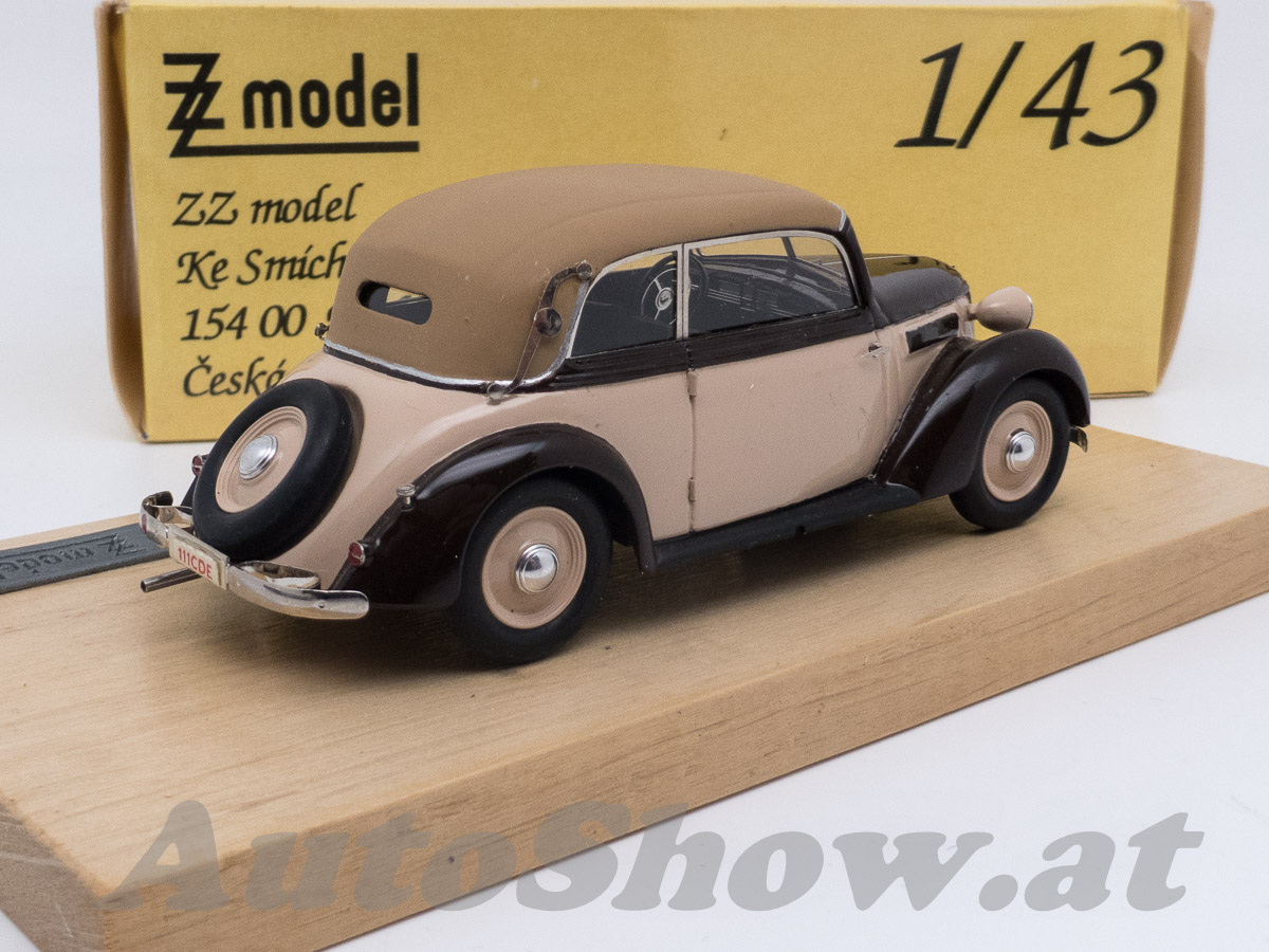 Wanderer W 24 Cabriolet geschlossen, hellbraun – dunkelbraun / closed, light – dark brown