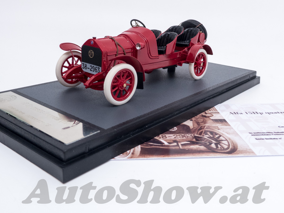 Alfa Romeo 15HP Quatre Baquets (A.L.F.A. Anonima Lombarda Fabbrica Automobili), 1912