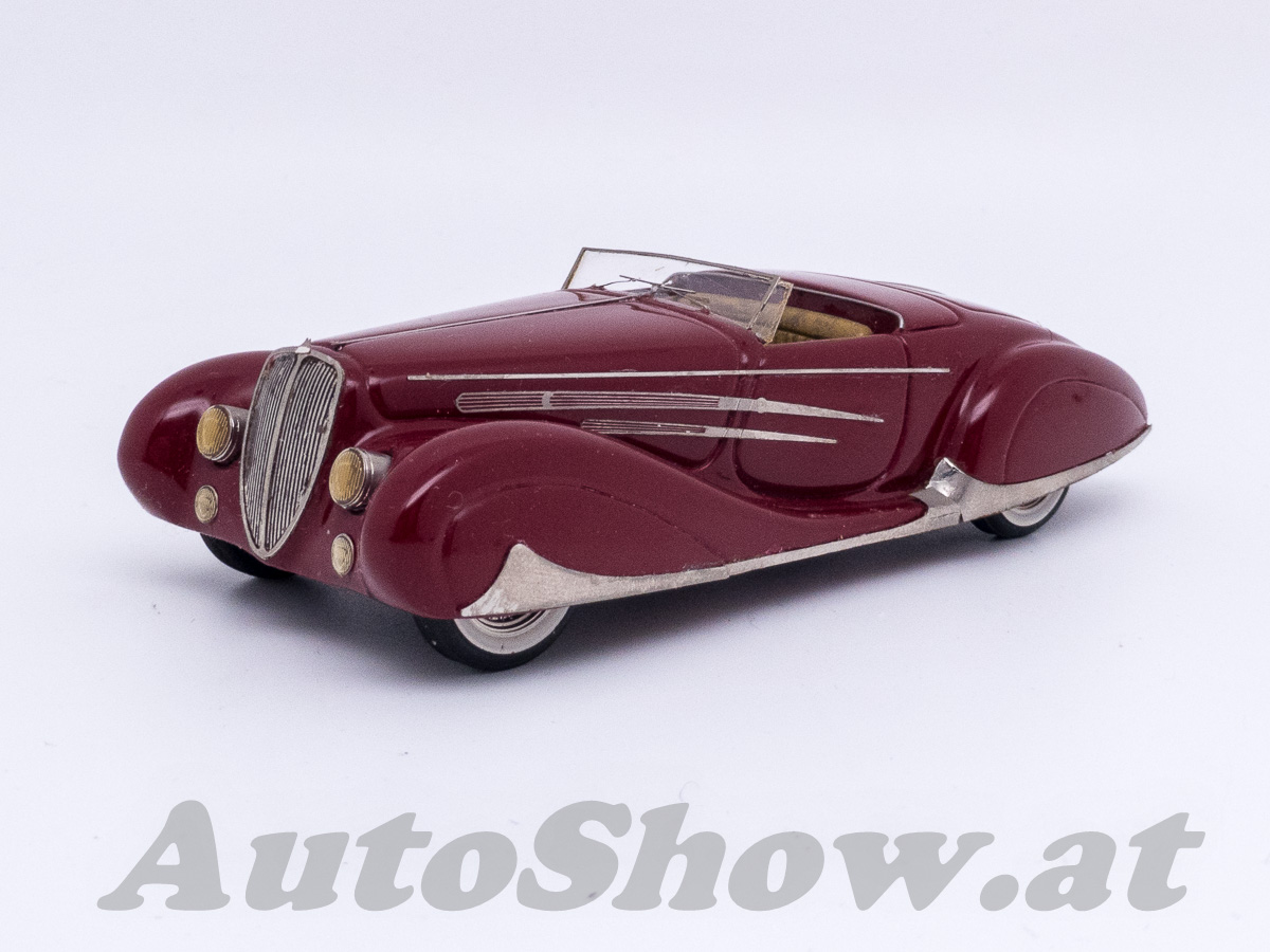 Delahaye 165 Cabriolet by Figoni & Falaschi, 1939, dkl.rot / dark red