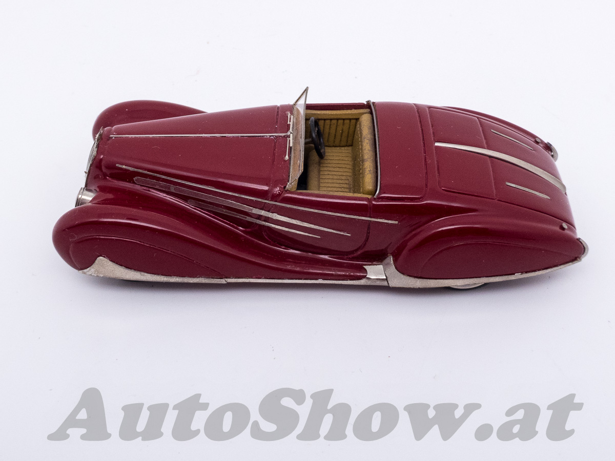 Delahaye 165 Cabriolet by Figoni & Falaschi, 1939, dkl.rot / dark red