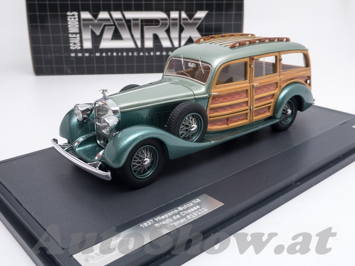 Hispano Suiza K6 Estate “Woodie” chassis 15121 von Franay, Paris, 1946