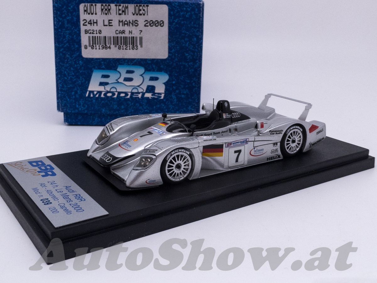 Audi RSR “Team Joest”, 3° 24H Le Mans 2000, Abt / Alboreto / Capello, # 4