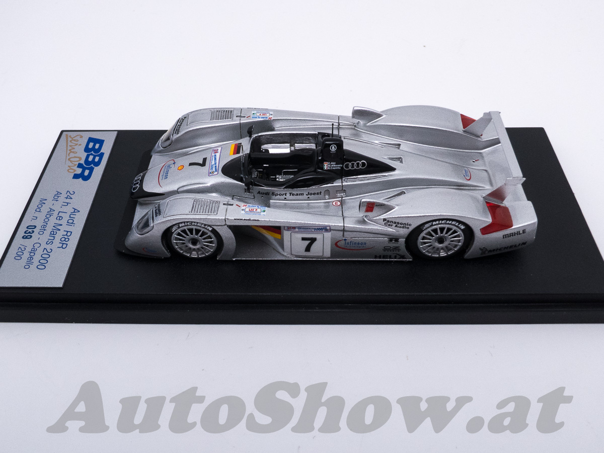 Audi RSR “Team Joest”, 3° 24H Le Mans 2000, Abt / Alboreto / Capello, # 4