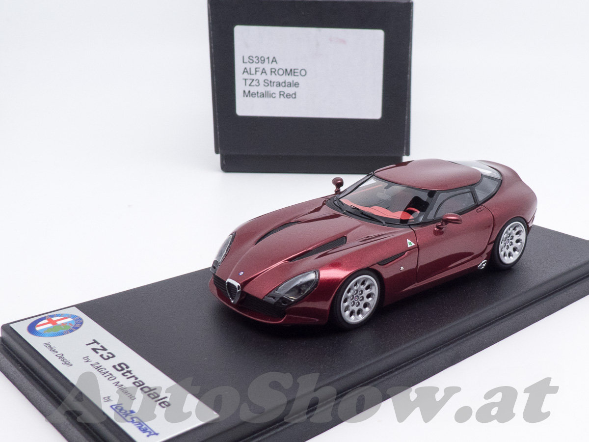 Alfa Romeo TZ3 Stradale Straßenversion, 2011, dunkelrot metallic / street version, dark red metallic