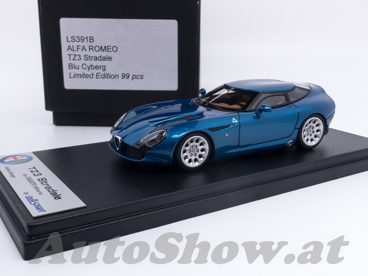 Alfa Romeo TZ3 Stradale Straßenversion, 2011, blue cyberg metallic